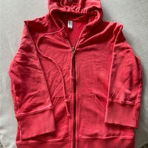 Fun!! Vintage Free People hoodie, no longer made, zip-up and front pockets